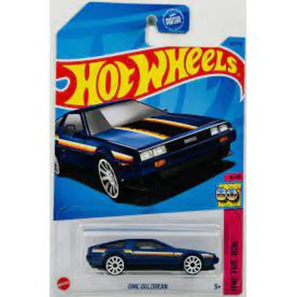 Hot Wheels DMC DeLorean (Dark Blue) HW: The '80s 8/10, 101/250
